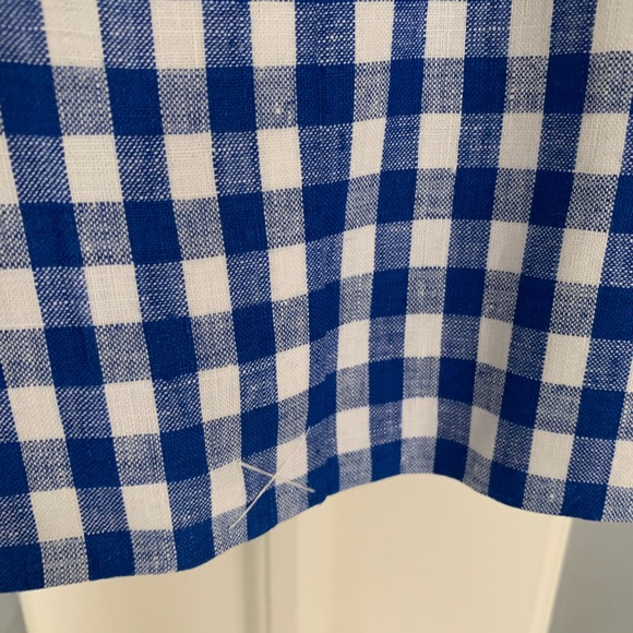 Petite Campbell Blazer in Cobalt Blue Gingham - Picture 6 of 11